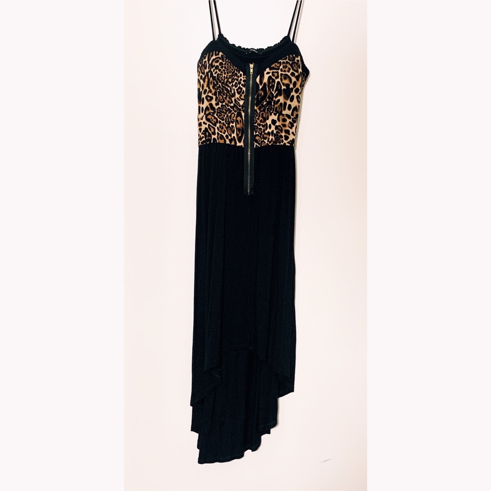 🔥Sexy🔥flattering leopard print dress size large